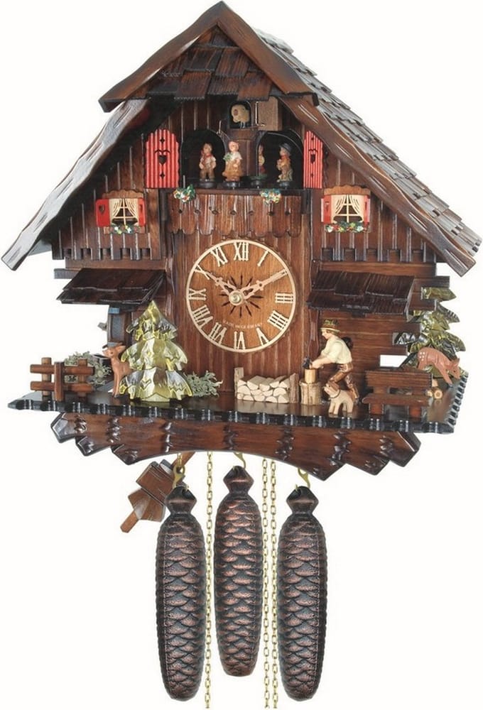 Engstler - 474/8 MT - Koekoeksklok - 8-daags kettinguurwerk