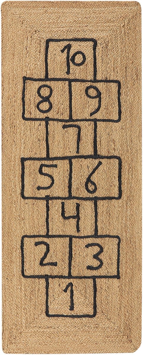 TAVASA - Vloerkleed - Naturel - 60 x 150 cm - Jute