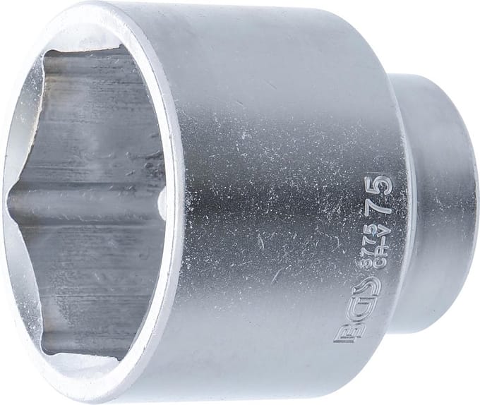 Dopsleutel Zeskant 25 mm (1 inch) Lange Uitvoering