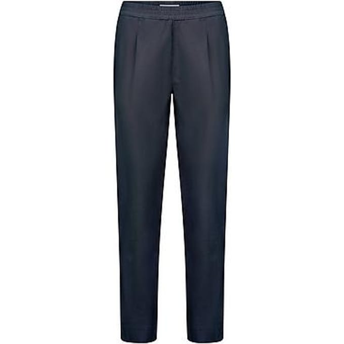 Slim Fit-7/8-broek Van Peter Hahn blauw