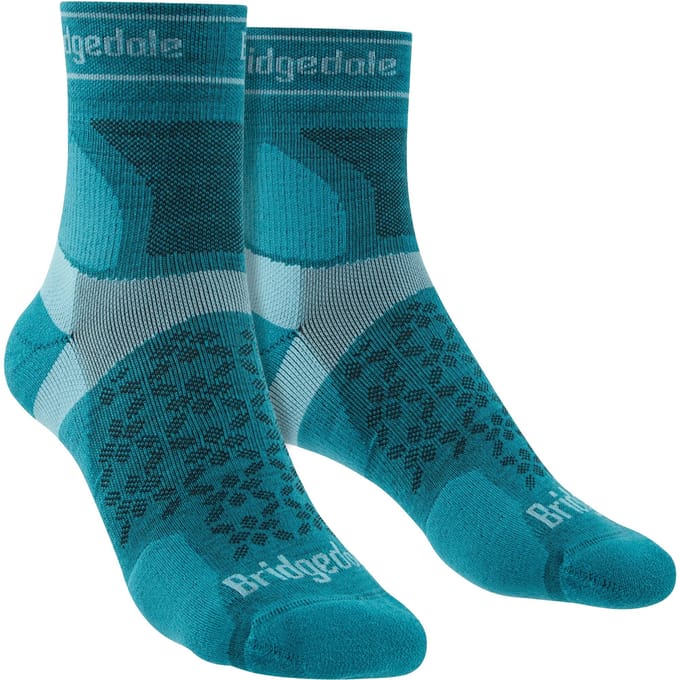 Bridgedale - Dames Ultralight Merino Sokken - Teal