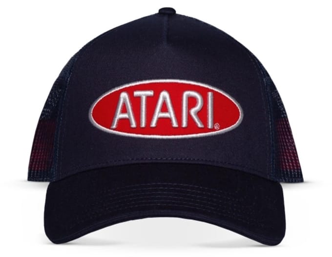 Atari - Varsity seven panel Trucker pet - Blauw