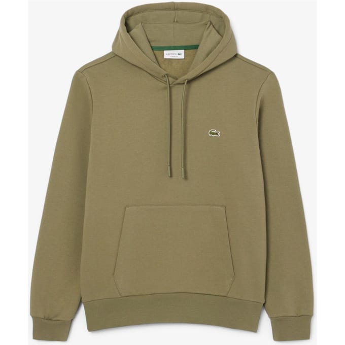 Lacoste Heren Organic Cotton Hoodie (Groen)