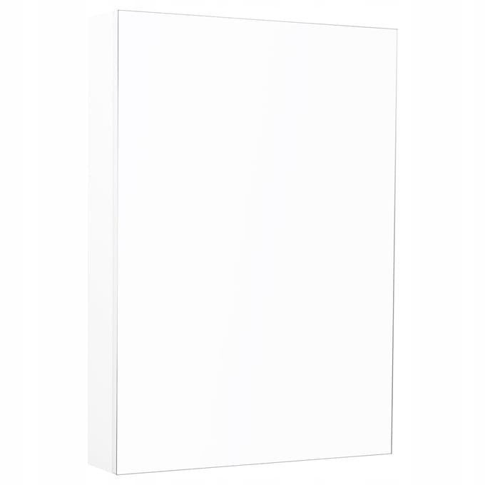 Deftrans Reflection Serie - Hangende Badkamerkast Met Spiegel - 60 cm - Wit - Glanzend