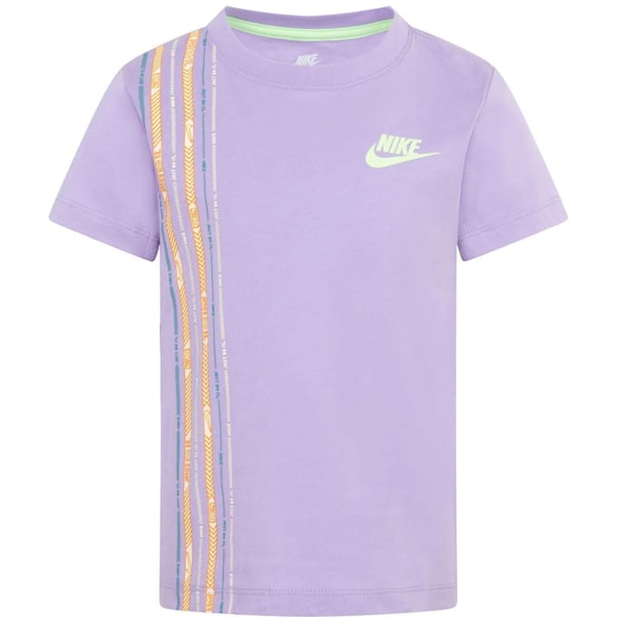 Nike Meisjes Happy Camper T-Shirt (Paars)