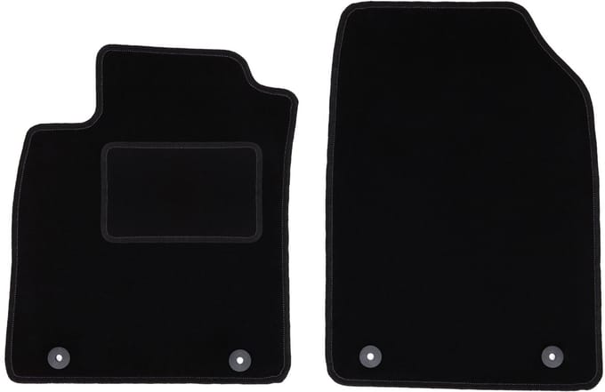 Zwarte veloursmatten voor: Opel Vectra C liftback, hatchback, sedan (2002-2008)