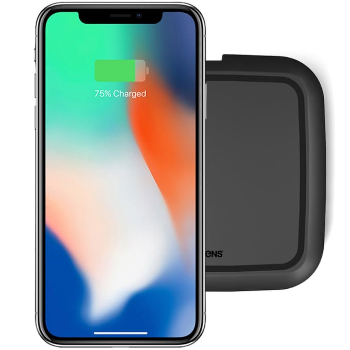 Zens Single Fast Wireless Charger - Draadloze oplader geoptimaliseerd geschikt voor Apple iPhone - 10 Watt