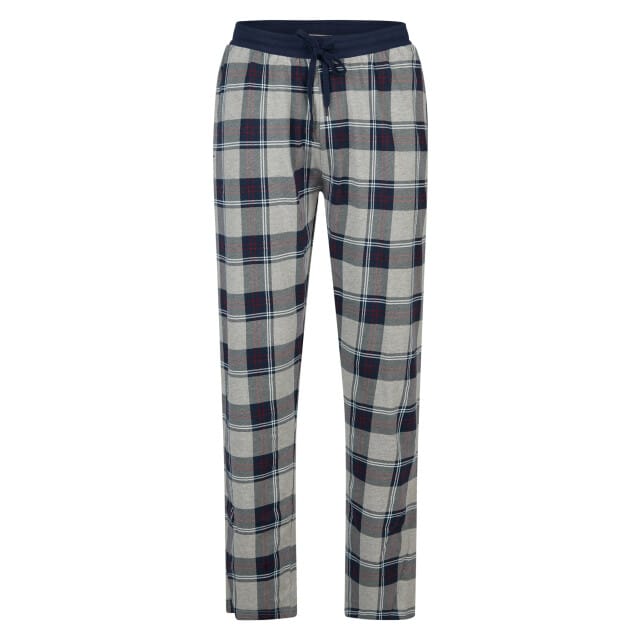 Phil & Co Heren Pyjamabroek Lang Geruit/Effen 2-Pack - Maat M