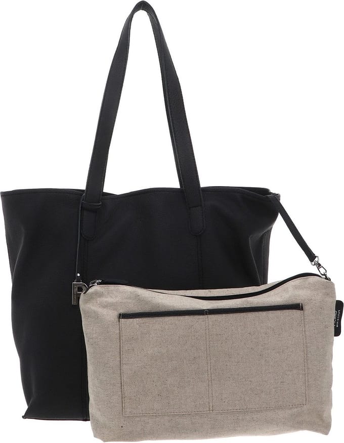 PICARD Schoudertas Wild West Shopper Black Antraciet