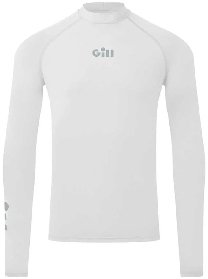 Gill Heren Zenzero Long Sleeve Lycra Vest - White