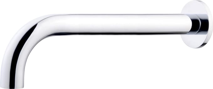 Wiesbaden Caral baduitloop rond 25 cm 1/2'' chroom