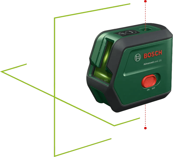 Bosch AdvancedLevel 2G - Kruislijnlaser