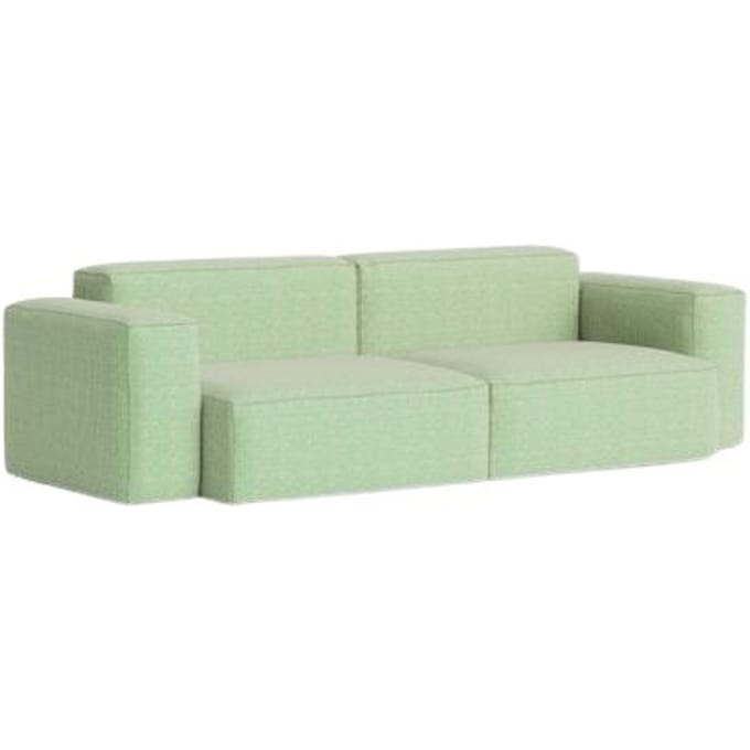 HAY Mags Soft 2,5-zitsbankcombinatie 1 lage armleuning - HAYTartagliaGreenWhite989