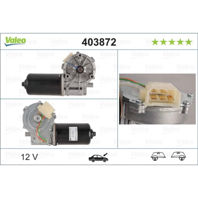 Voorruitreiniging - Ruitenwissermotor VALEO 403872