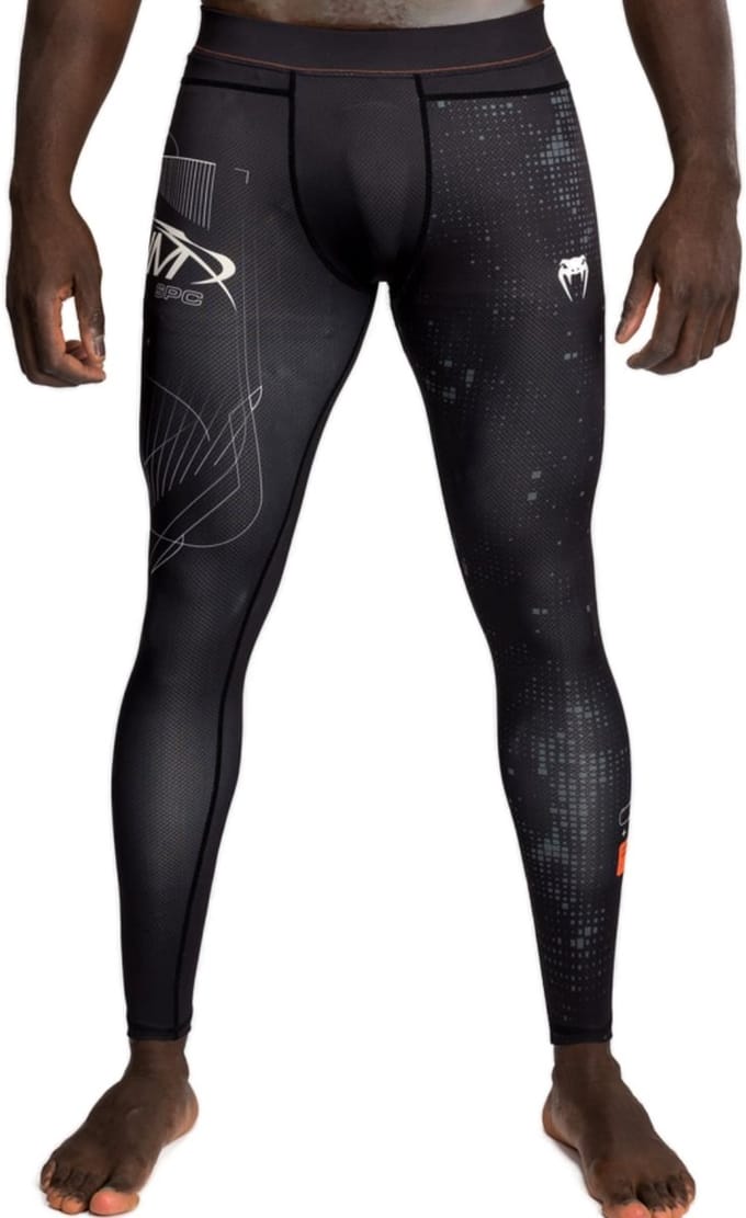 Venum Eclipse Sportlegging Spats Zwart Ivoor - L