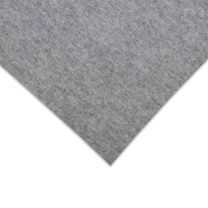 FLOORDIREKT Naaldvilt - Superflex - Lichtgrijs - 200 x 450 cm