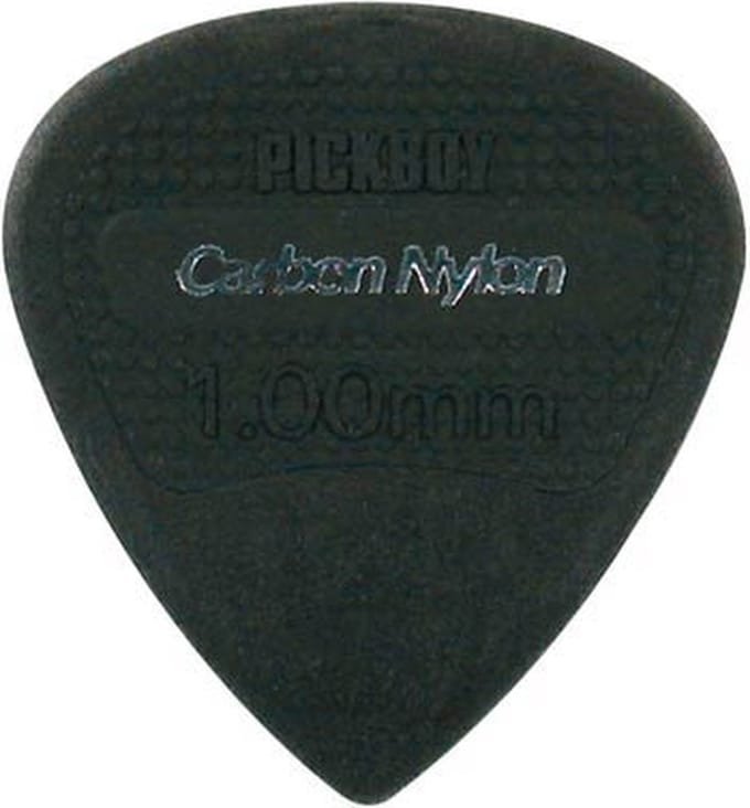 Pickboy GP200-100 Plectra 1.00 mm Carbon Graphite 50-Pack Professionele Gitaar Plektrums