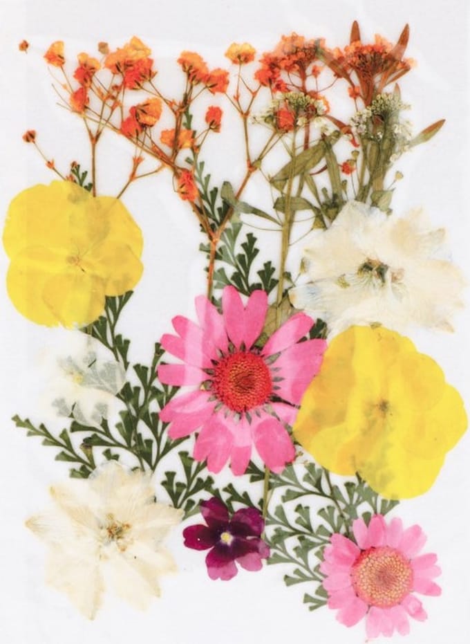 Boeket van perste bloemen Artemio