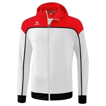 Erima Change Trainingsjack Met Capuchon Heren - Zwart / Rood / Wit | Maat: XXL