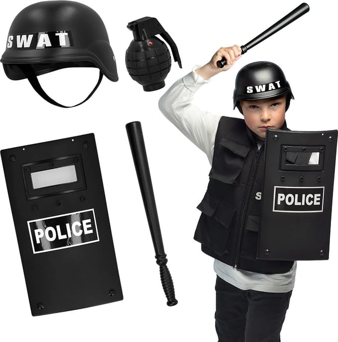 Boland - Set kind 'SWAT police' - Kinderen - Jongens en meisjes - Agent -