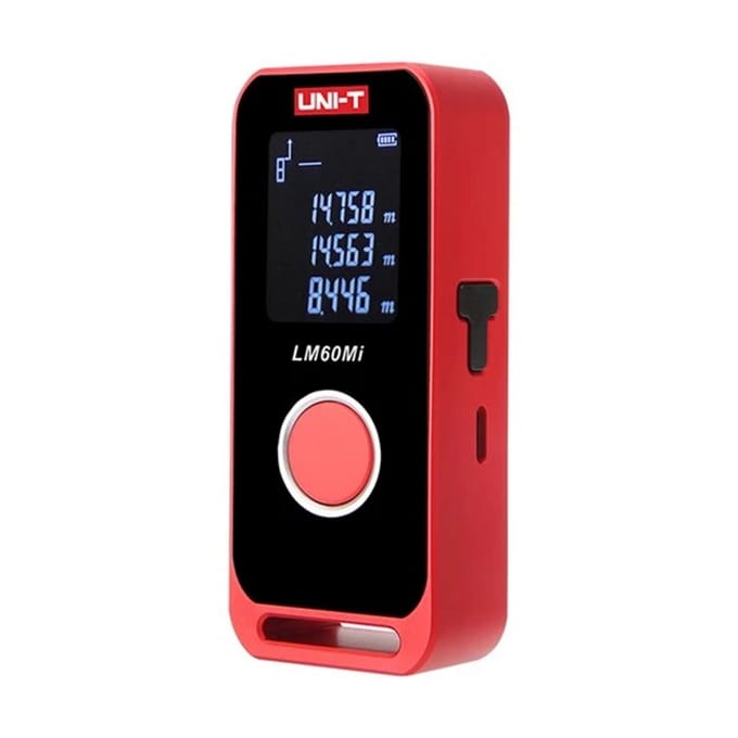 UNI-T LM60i Mini Laserafstandsmeter – Compact, Oplaadbaar en Multifunctioneel voor Klussers en Professionals