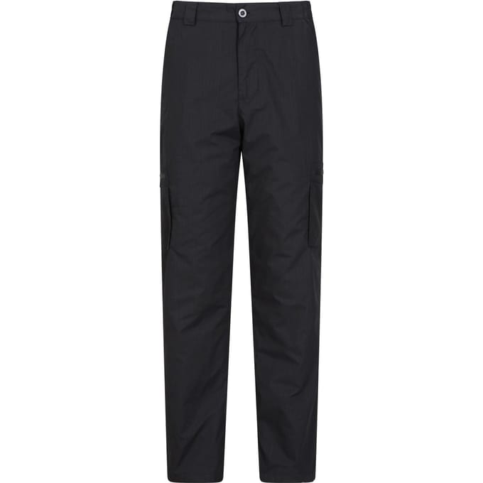 Mountain Warehouse Heren Trek II Korte Winterbroek (Jet Zwart)
