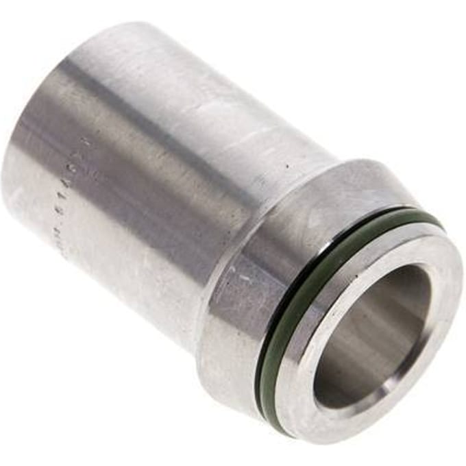 30x4mm RVS Rechte met Lasverbinding 400bar FKM O-ring ISO 8434-1