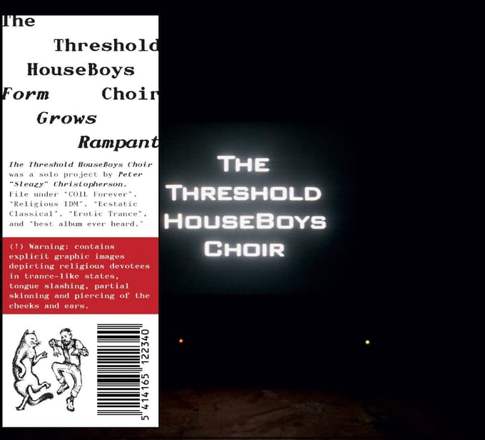 Threshold Houseboys Choir - Form Grows Rampant (CD)