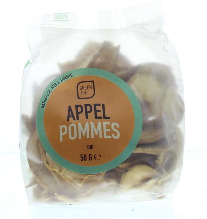Greenage Appel chips bio 50 Gram
