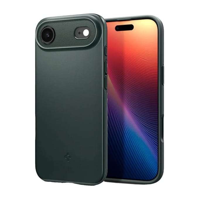 Spigen Thin Fit Backcover MagSafe voor de Apple iPhone Air - Abyss Green