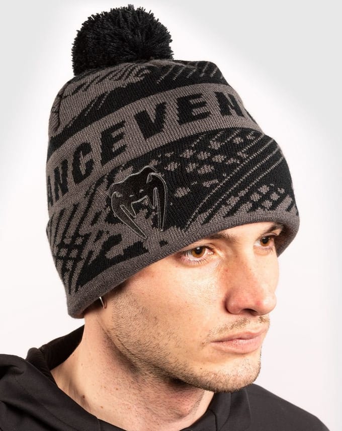 Venum Performance Beanie Muts Grijs Zwart -
