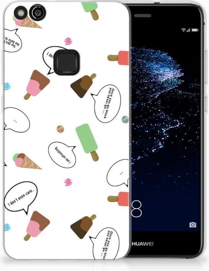 Huawei P10 Lite Siliconen Case IJsjes
