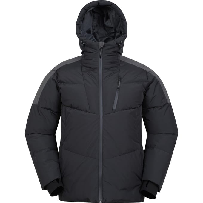 Mountain Warehouse Heren Oslo Extreme Gewatteerd Donsjack (Grijs)