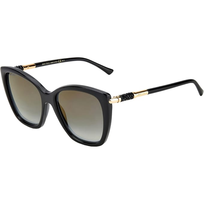 Jimmy Choo Rose 807 FQ zwarte zonnebril