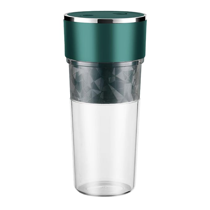 Juicerbeker Smoothie- en Shakes Blender Fruitmixer Mini Draagbare Mixerbeker USB Oplaadbaar Fruit groen