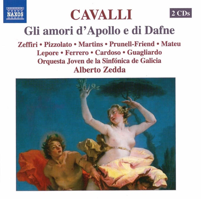 Orquestra Joven de la Sinfónica de Galicia, Aberto Zedda - Cavalli: Gli Amori D'Apollo E Di Dafne (2 CD)