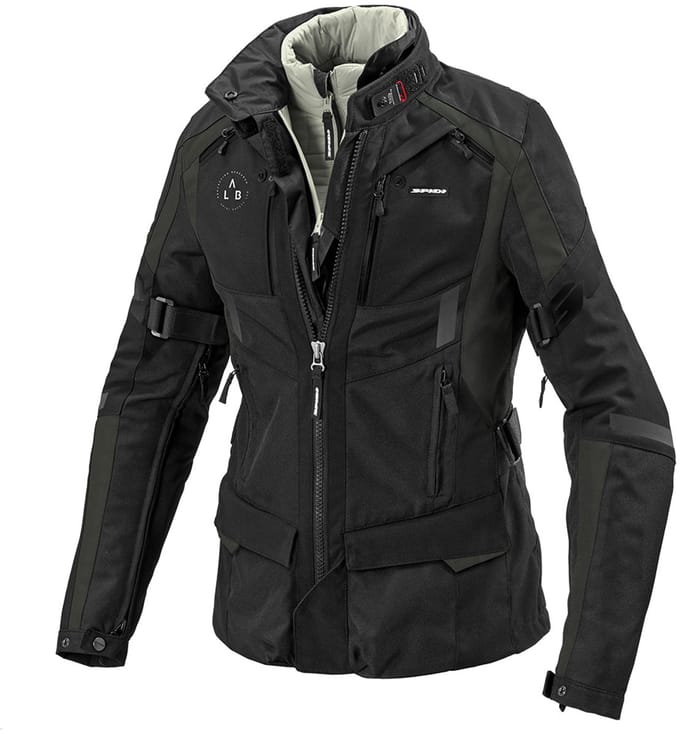 Spidi 4Season Evo Jas Dames Donker Groen Zwart - Jas