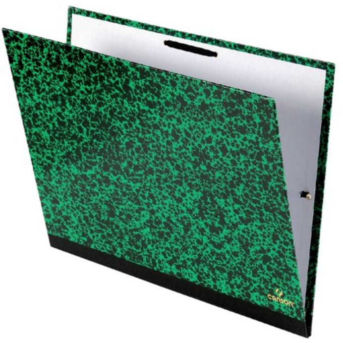 Tekenmap canson studio annonay elastieksluiting 520x720mm groen