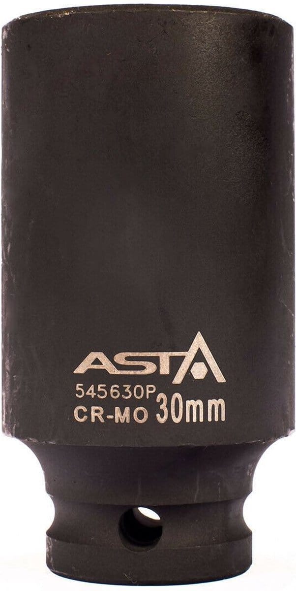ASTA/SATRA twaalfkant verlengde krachtdop - 30 mm - 1/2 duims aansluiting