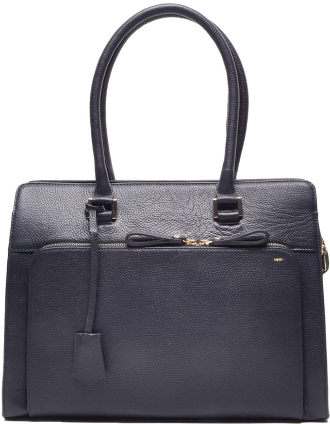 Berba | Avignon | Laptoptas | Businesstas | 15.6 Inch | Donkerblauw | Leer