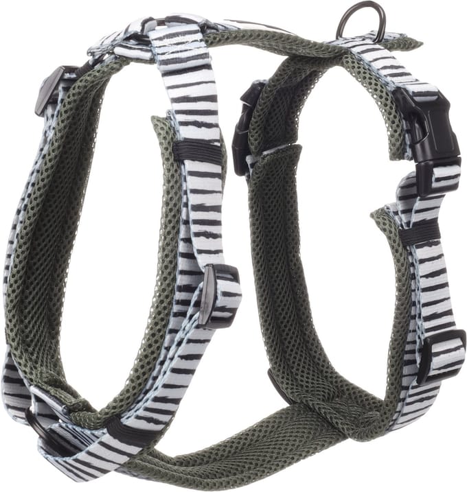 Hond Harnas Y-vorm Uluwatu Wit L 46-80cm 60-86cm 25mm
