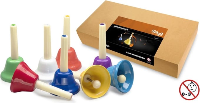 Stagg Handbellen Set 8 tonen