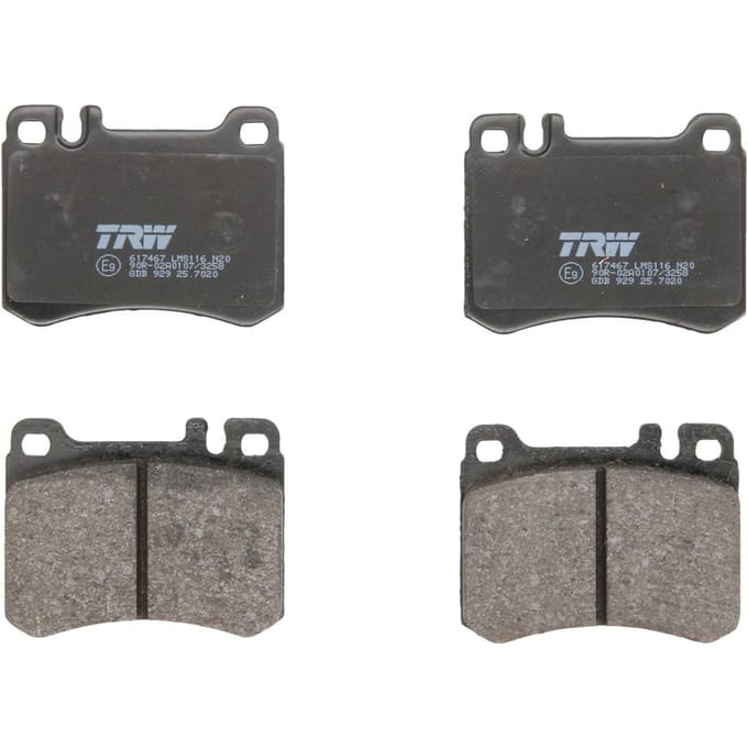Remblokset TRW GDB929, voor