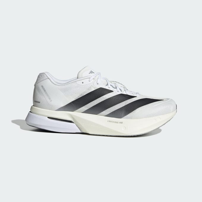 adidas Adizero Boston 13 Wit Zwart Dash Grijs Heren Sneakers Cloud-White Core-Black JS4939 46 white