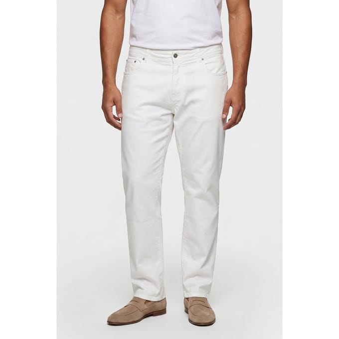 Brooks Brothers Pockets Pants Cotton White Größe: W33 | Hosen Outlet | Herren | Weiß