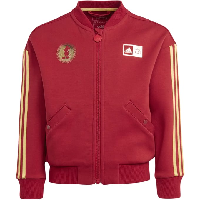 Adidas Disney 100 Jas Rood 6-7 Years Kinderen