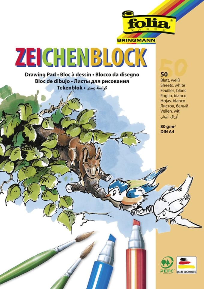Tekenblok | A4 - 50 vel