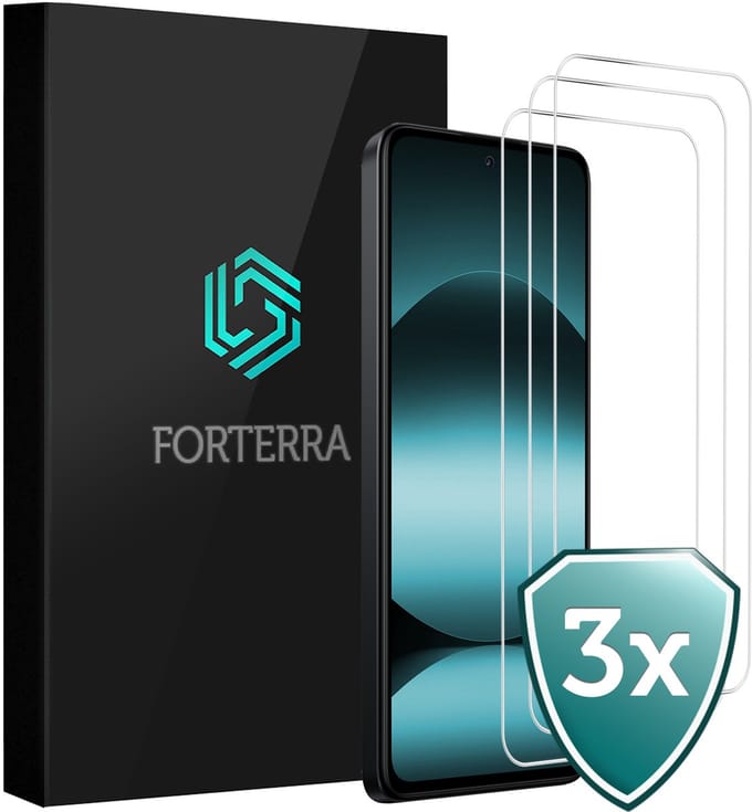 Screenprotector 3 Stuks - Geschikt voor Xiaomi Redmi Note 14 5G - Extra Sterk - Beschermglas - Gehard Glas - Tempered Glass - Screen Protector