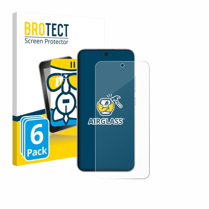 Screenprotector 6 Stuks voor Oppo F31 Pro Beschermglas transparant