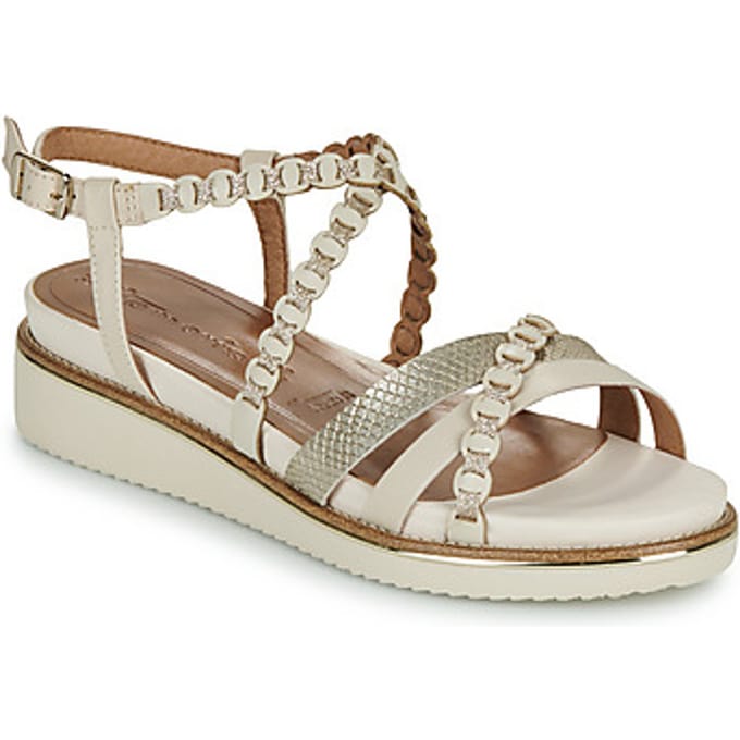 Tamaris  Sandalen met sleehak 28207-418